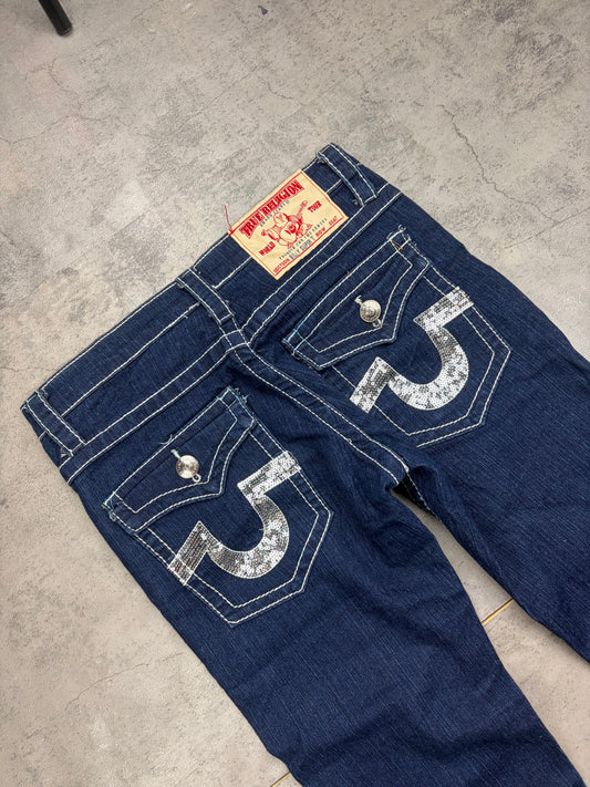 True Religion Vintage Low Rise Bootcut Denim