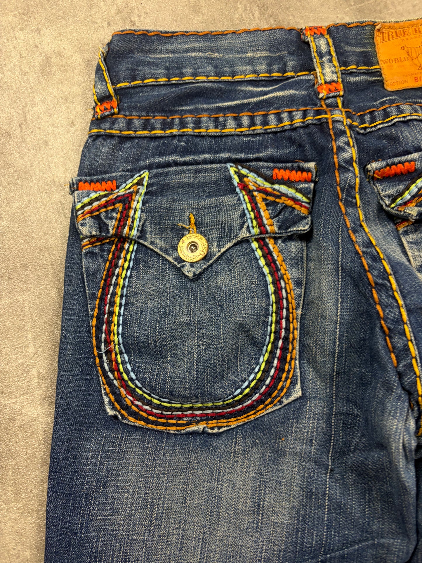 Vintage Bootcut True Religion Y2k Baggy Jeans Denim