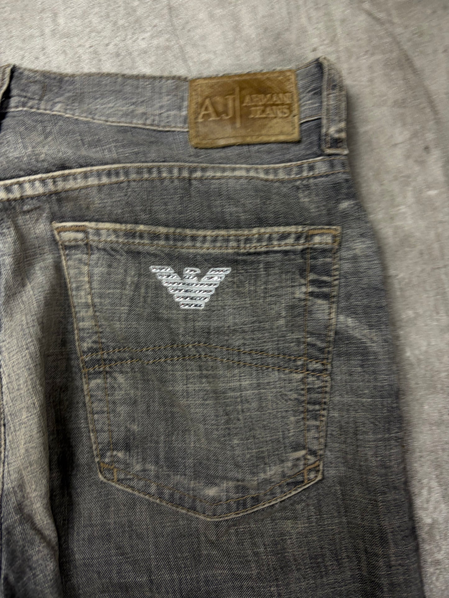 Armani Lowwaist Y2k Flared Jeans