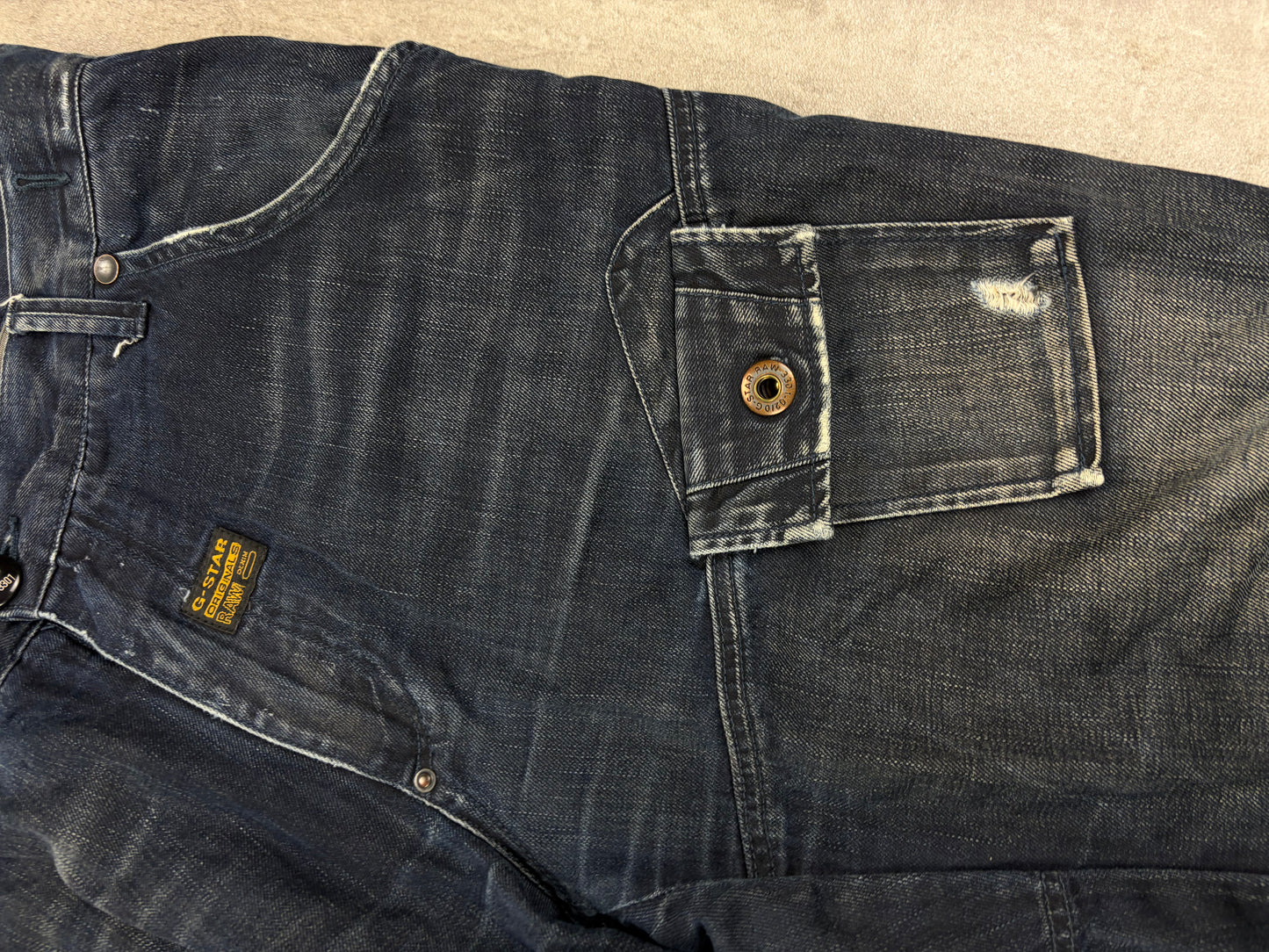 G-Star Jeans Vintage Wide Leg Denim