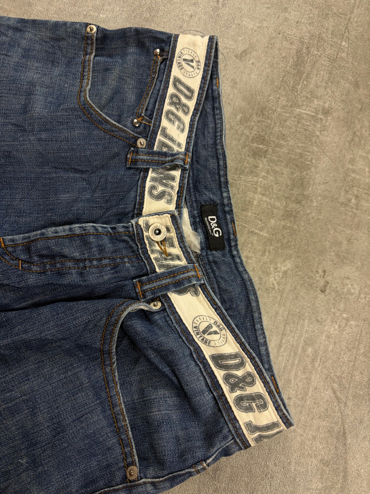 Dolce Gabbana Herren Jeans Straight Bootcut Casual Streetwear