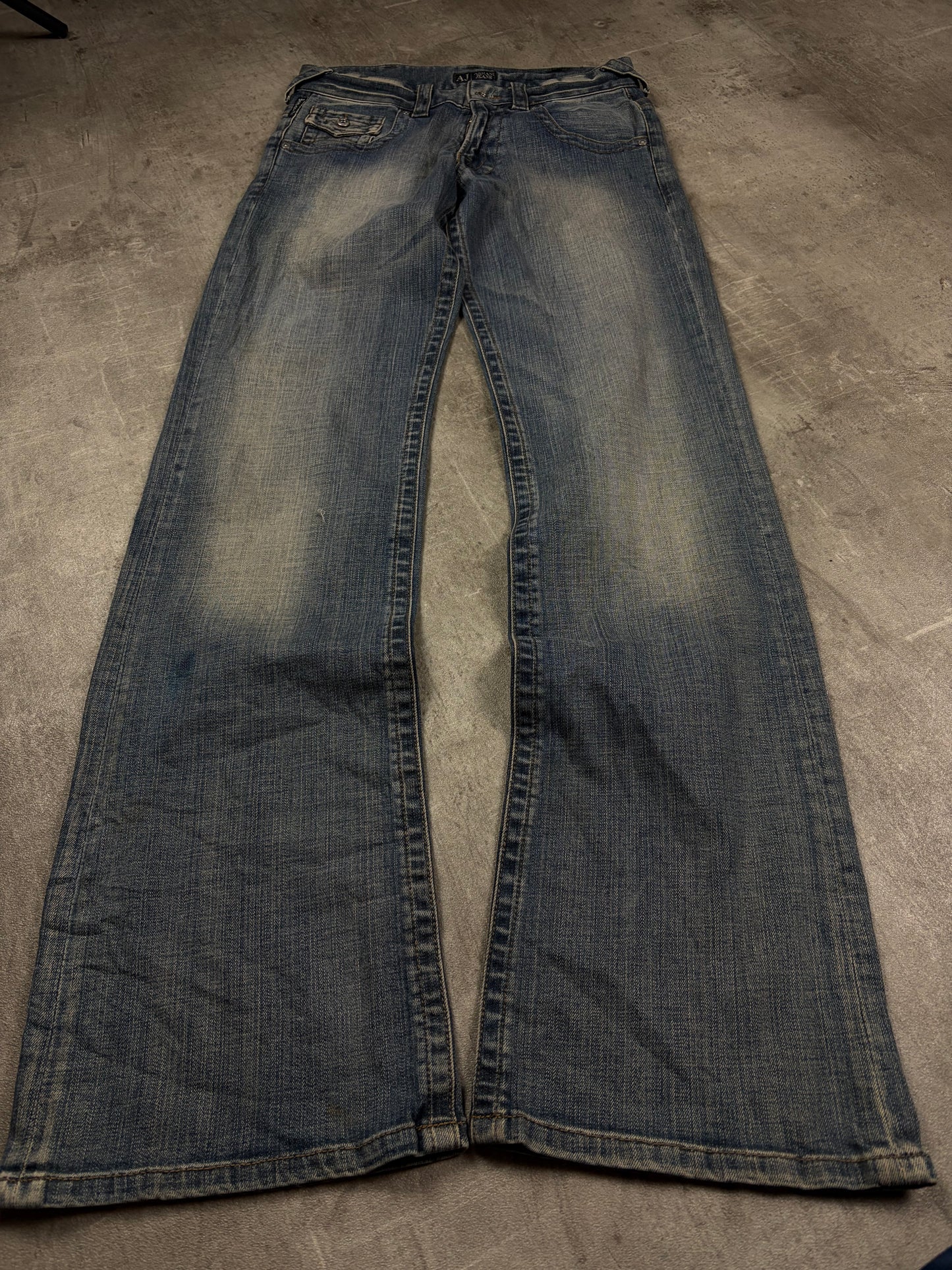Armani Lowwaist Bootcut Jeans Y2k Vintage Pasha Style