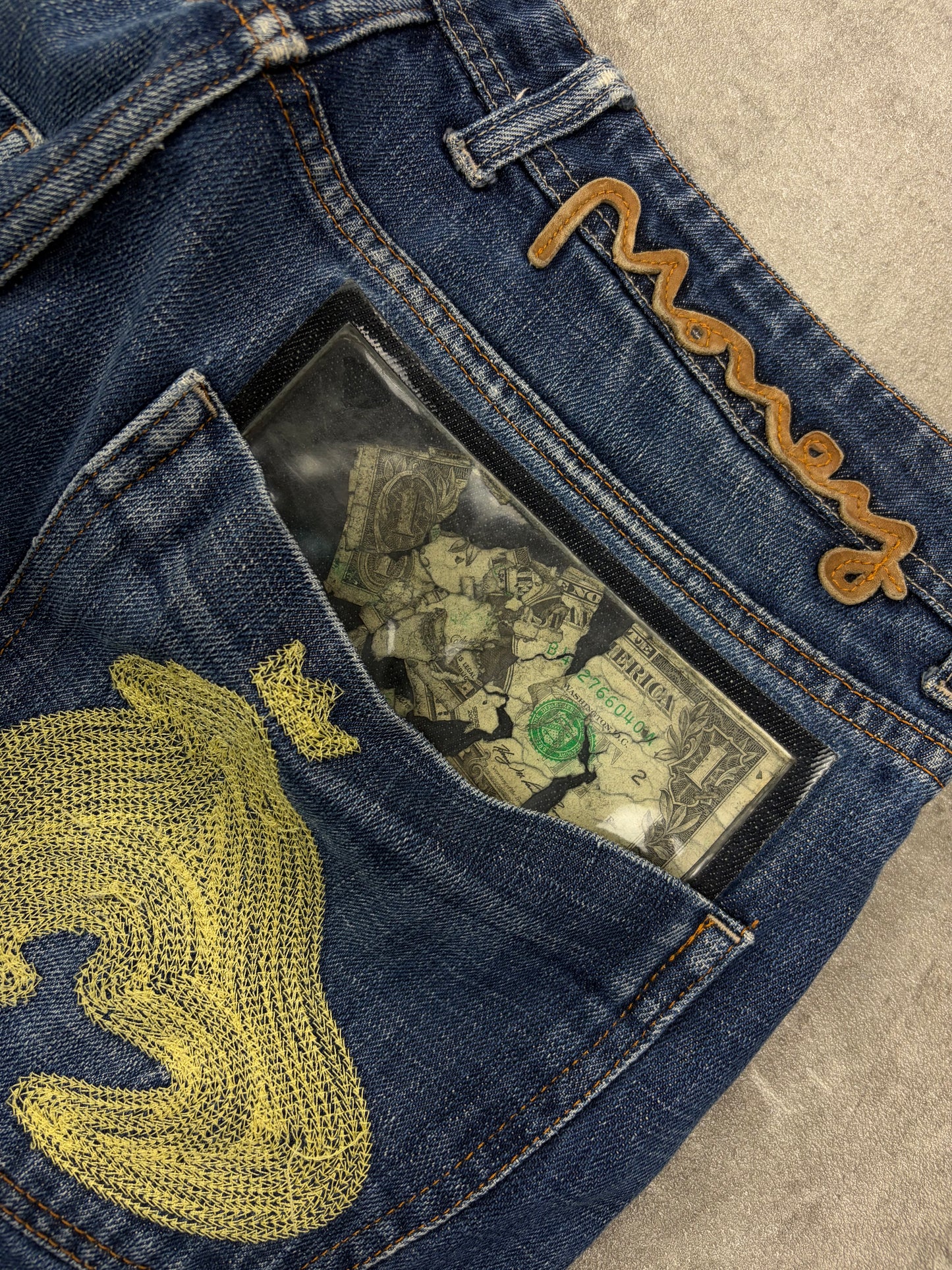 Vintáge Dollar Baggy Jeans