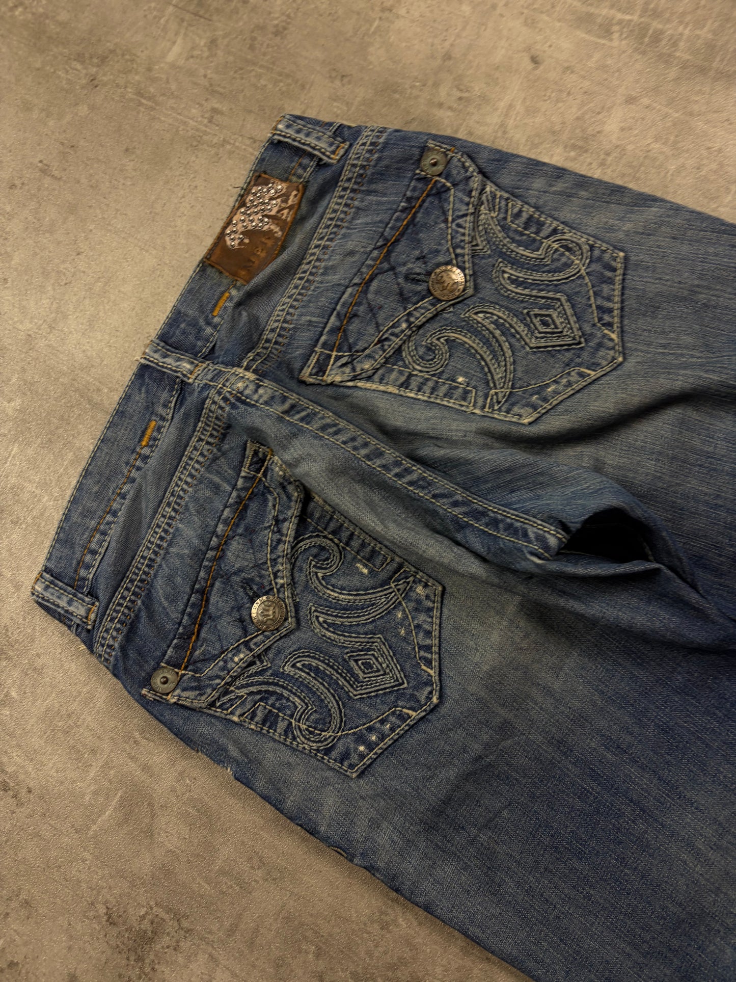 Mek Vintage Armani Style Baggy Jeans