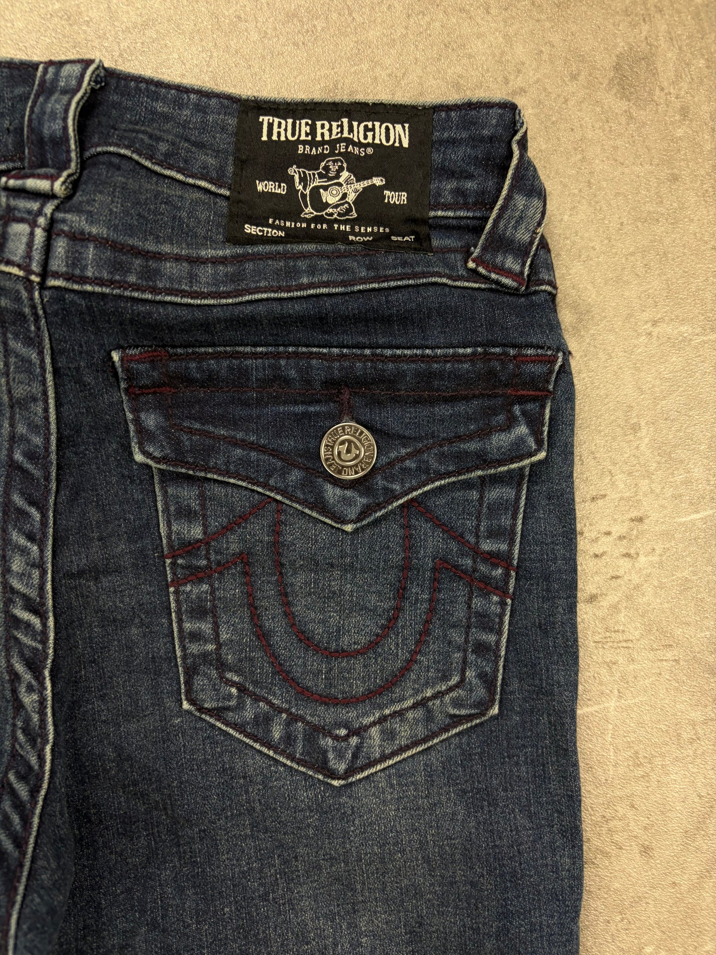 True Religion Jeans 2000s Low Rise Flared
