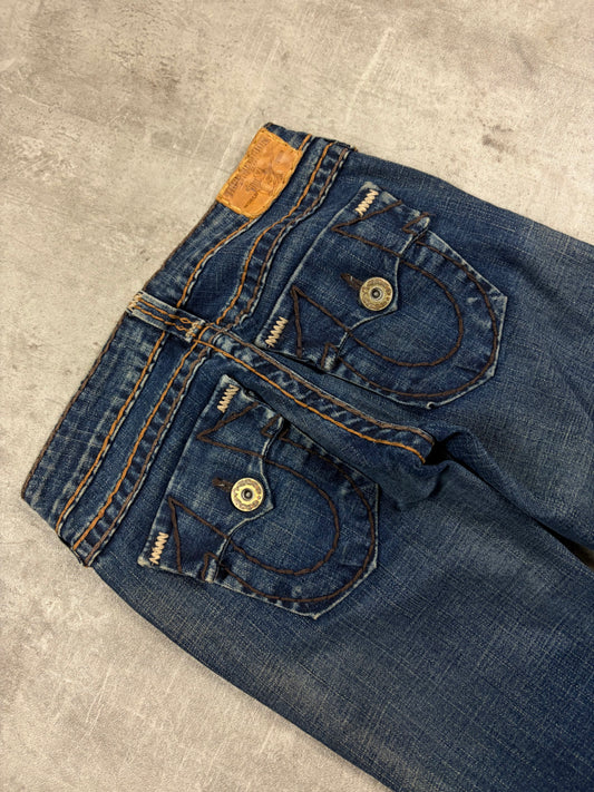 true religion jeans vintage low waist bootcut y2k