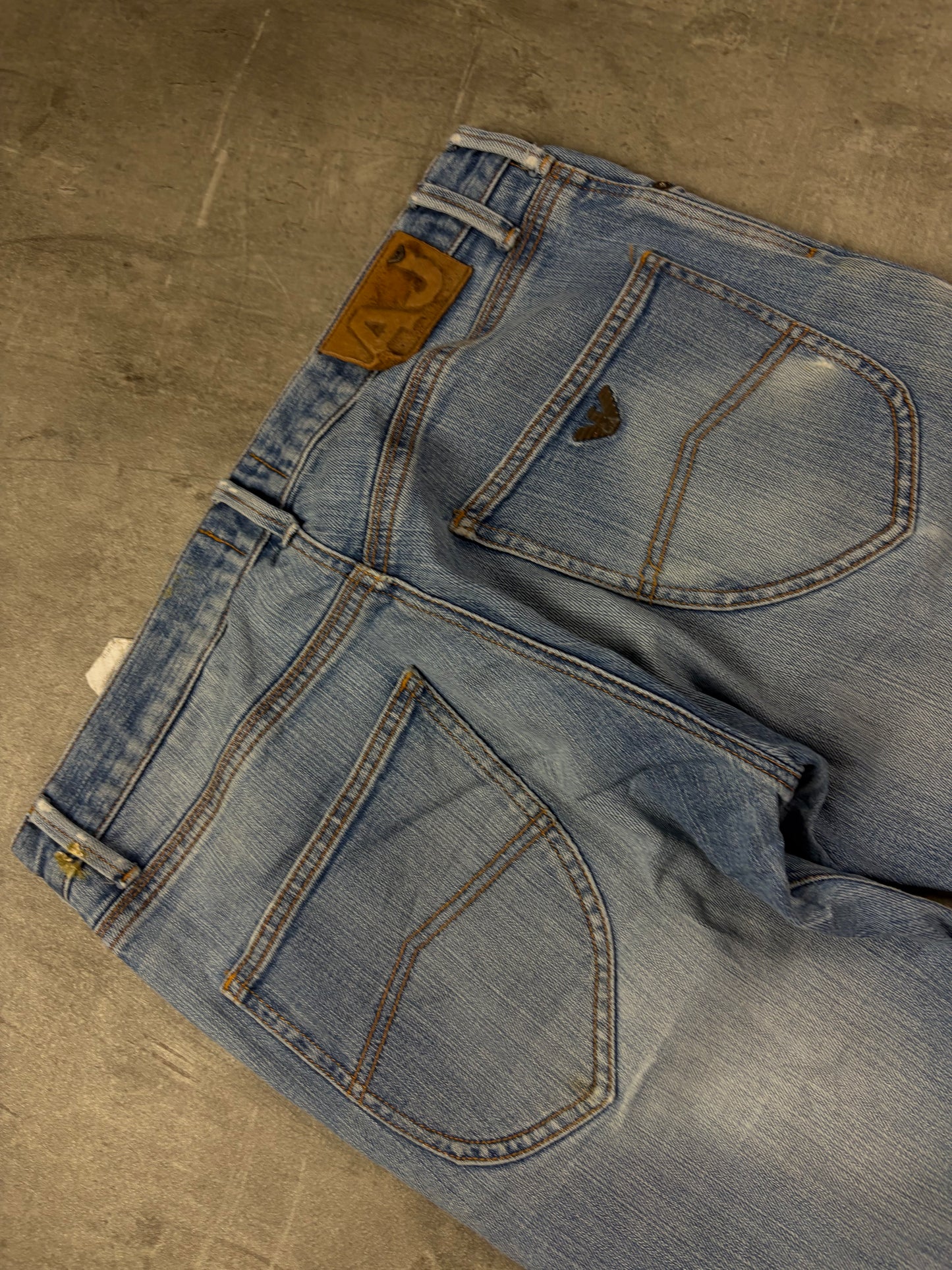 Armani Vintage Baggy Jeans Pasha Style
