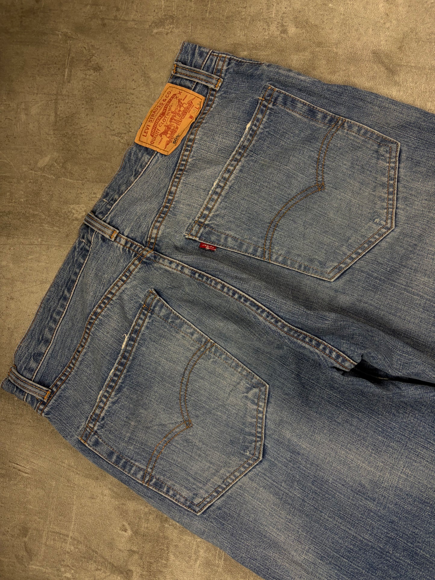 Levis 505 limited edition Rare Straight Fit Flared Jeans