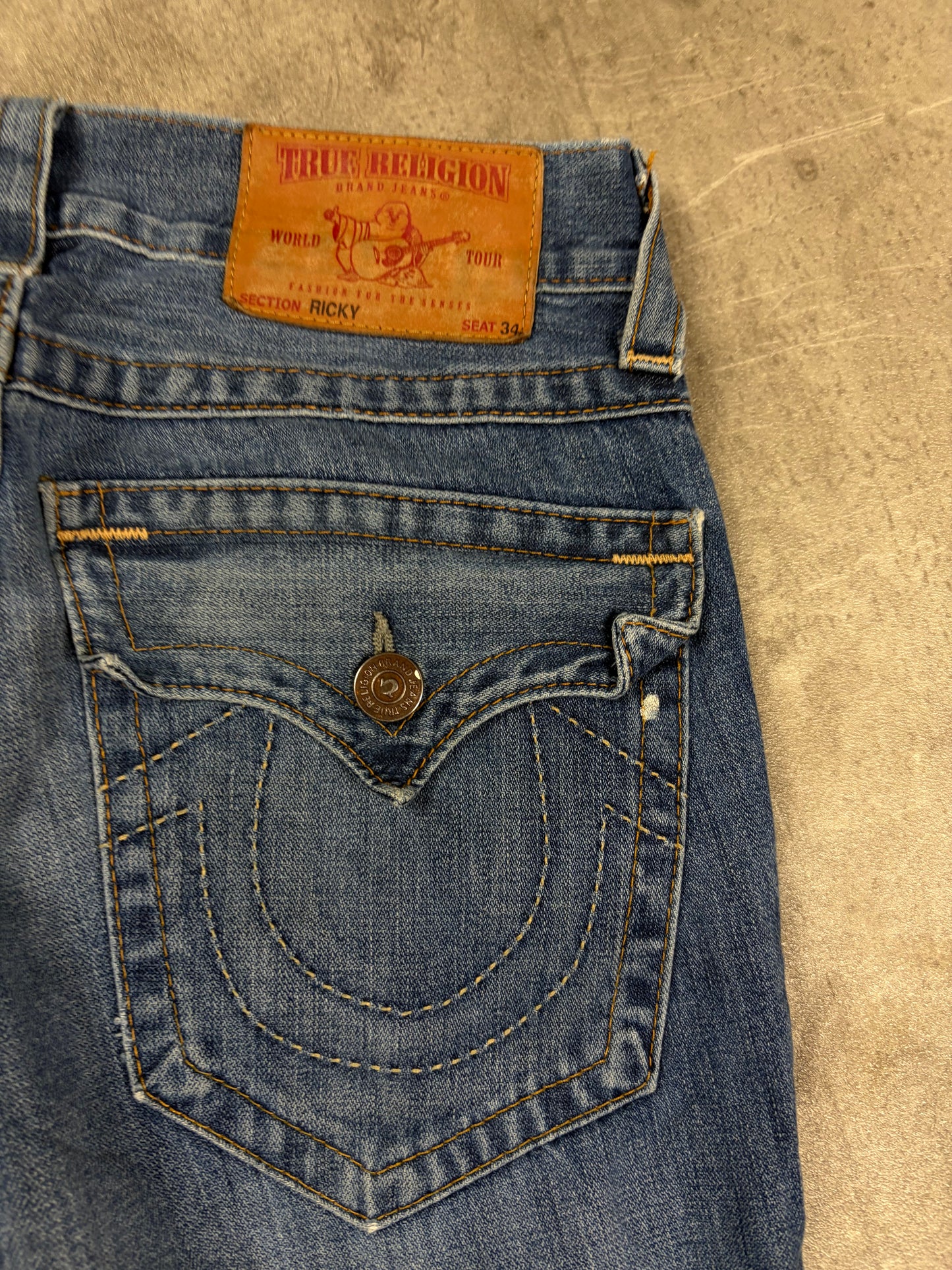true religion jeans herren baggy y2k