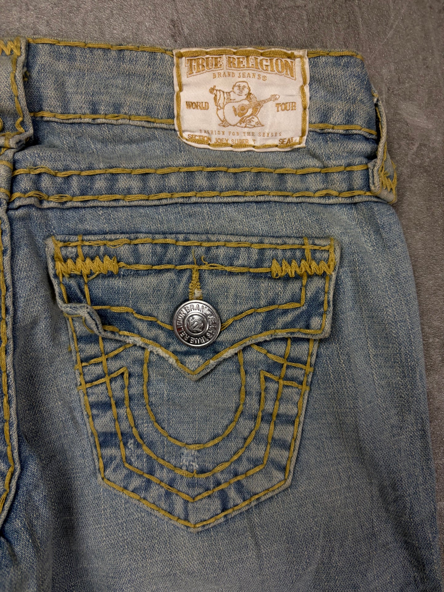 True Religion Jeans 2000s Low Rise Flared