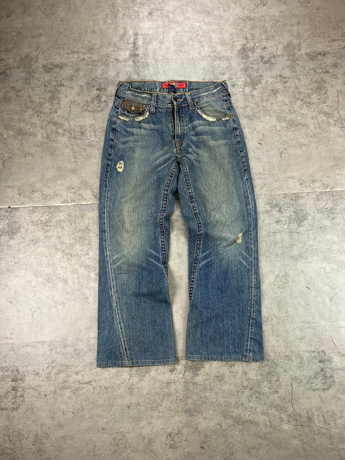 Apraze Bootcut Baggy Jeans W32