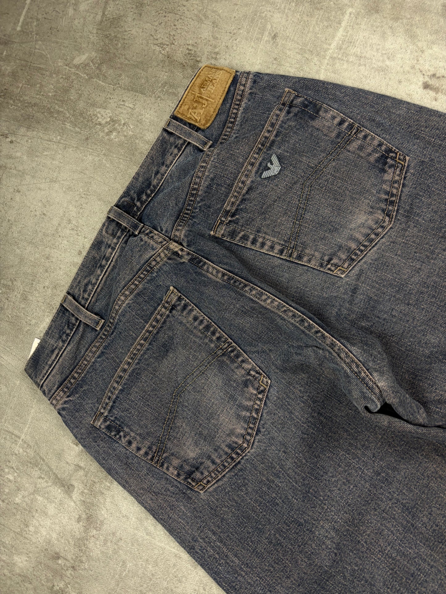Vintage Y2k Armani Baggy Jeans