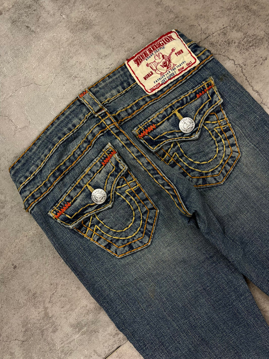 True Religion Lowwaist Y2k Vintage Bootcut Jeans Lowrise