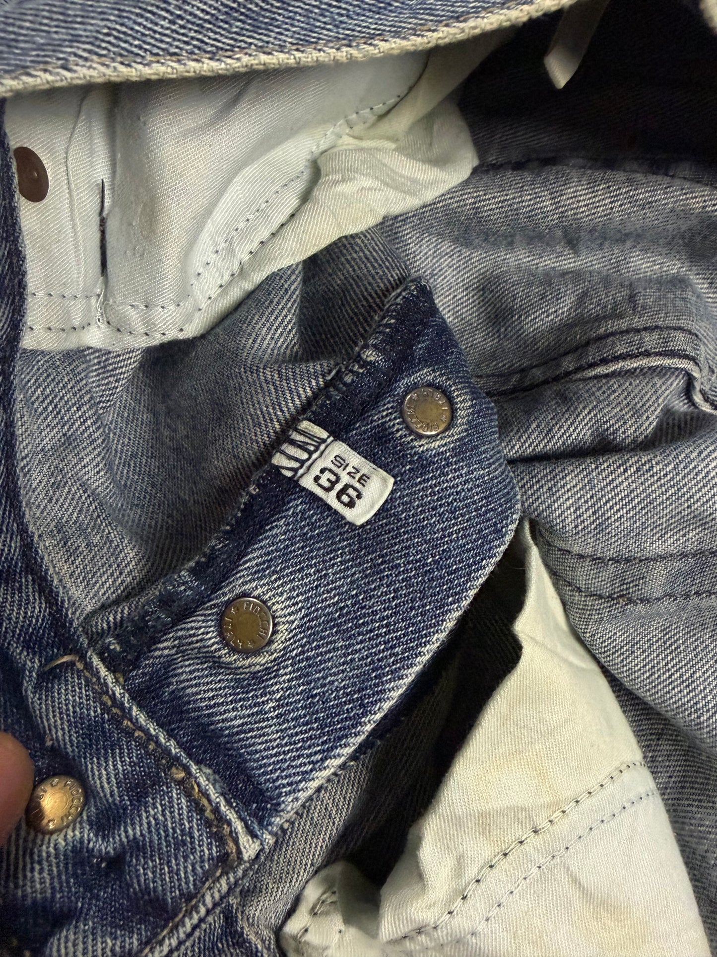 Armani Y2k Baggy Vintage Jeans Pasha Style