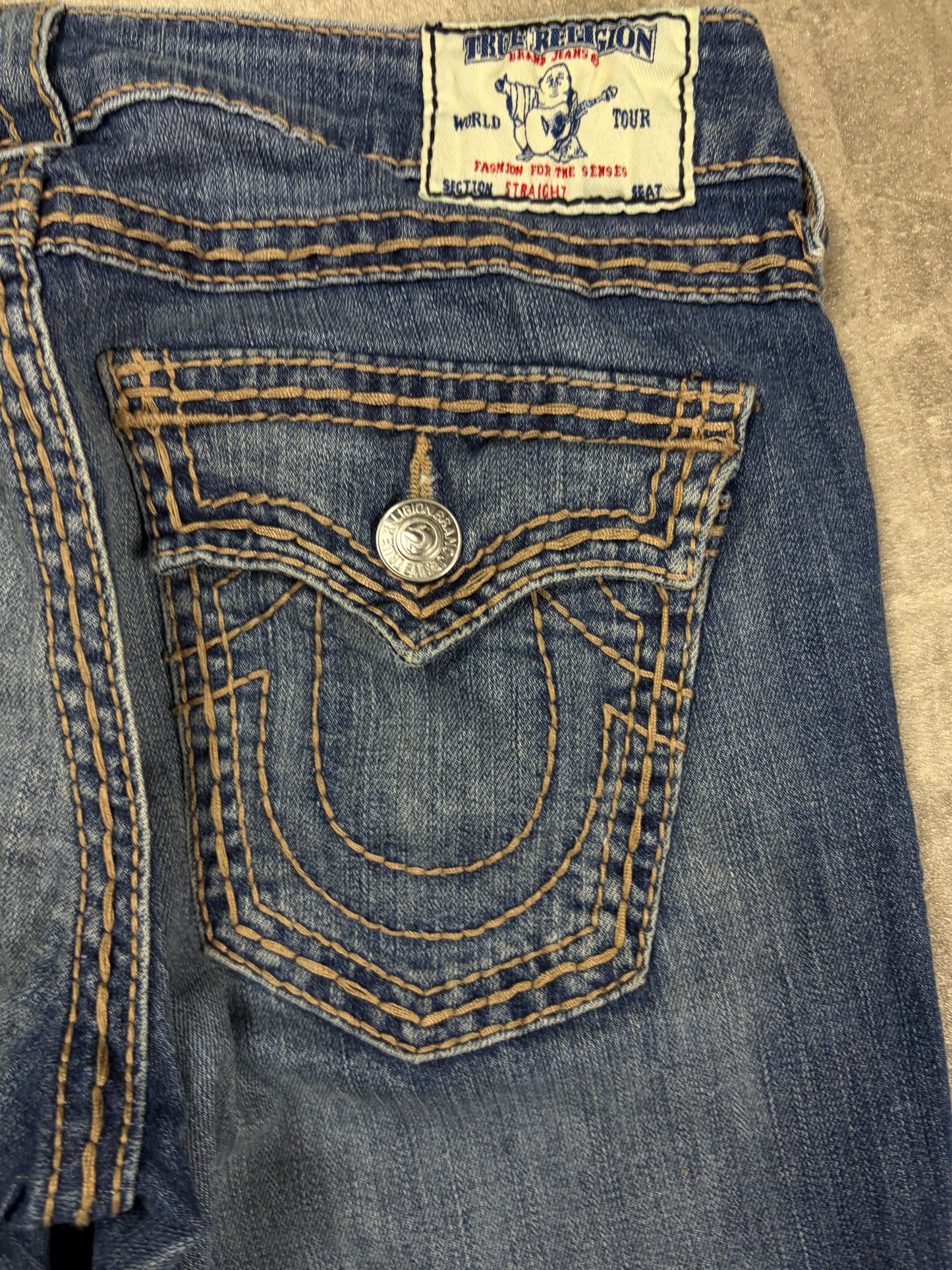 True Religion Y2K Flared Jeans Vintage