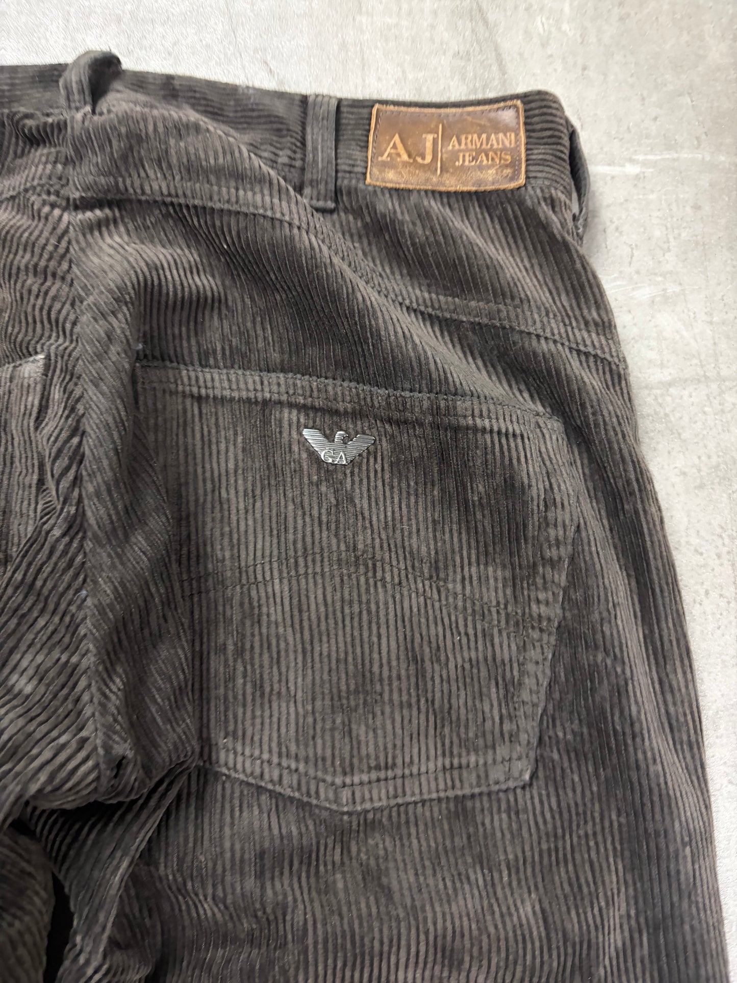 Armani cord Straight Fit Jeans Pasha Style