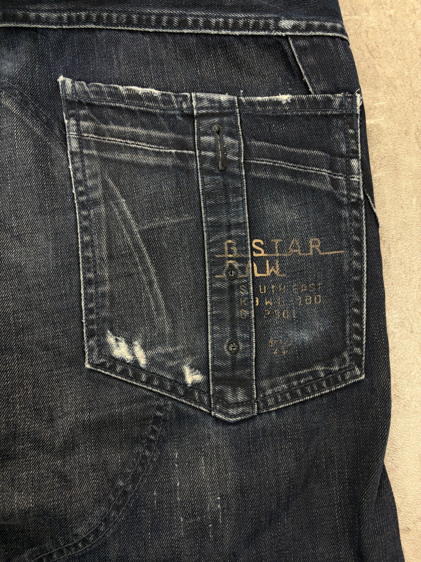 G-Star Jeans Vintage Wide Leg Denim