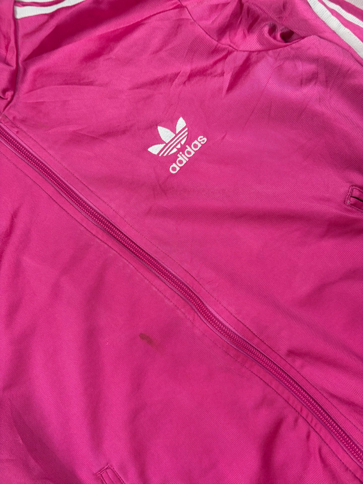 Vintage Adidas Firebird Jacke pink