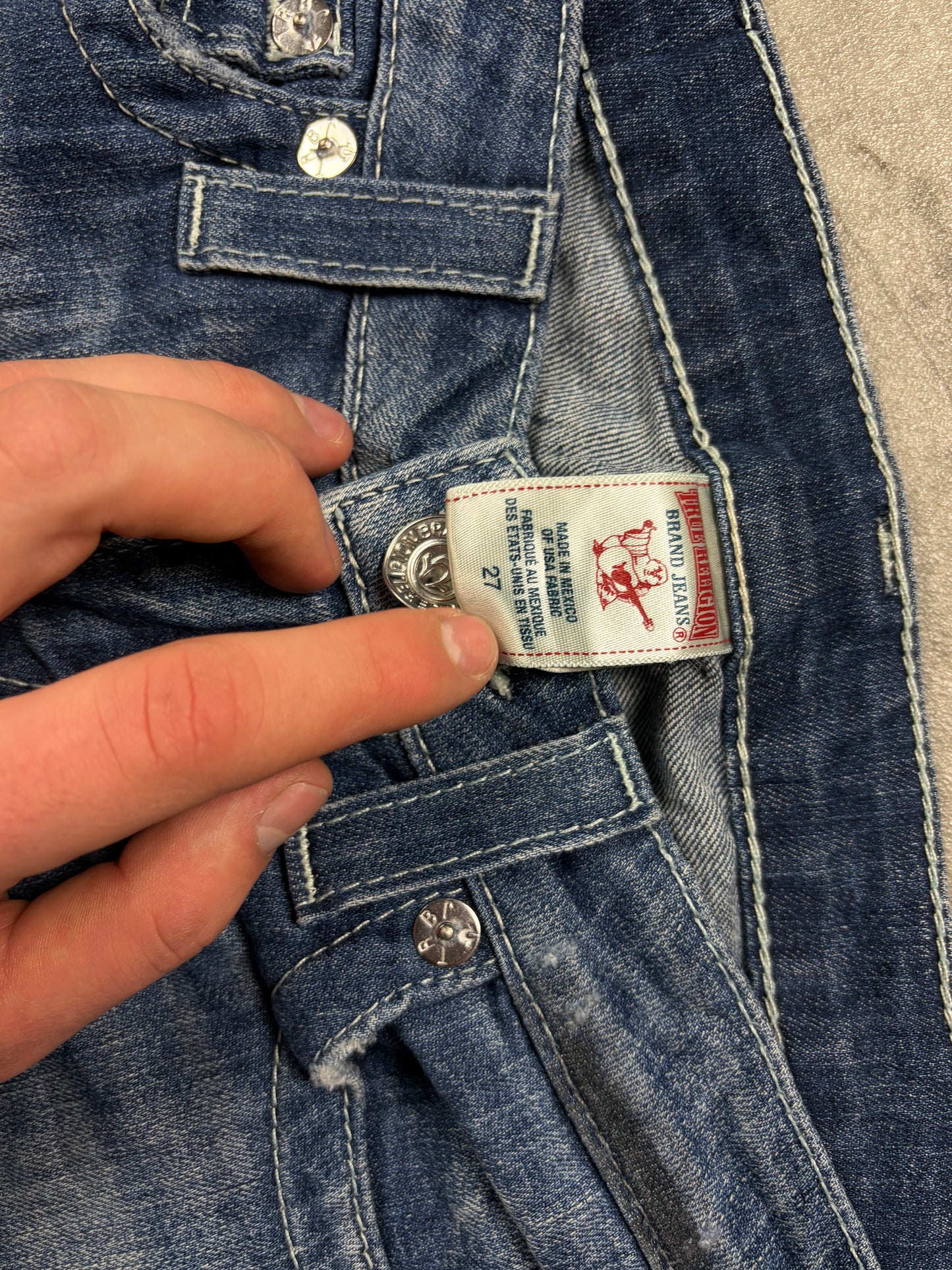 True Religion Lowwaist Y2k Bootcut Jeans