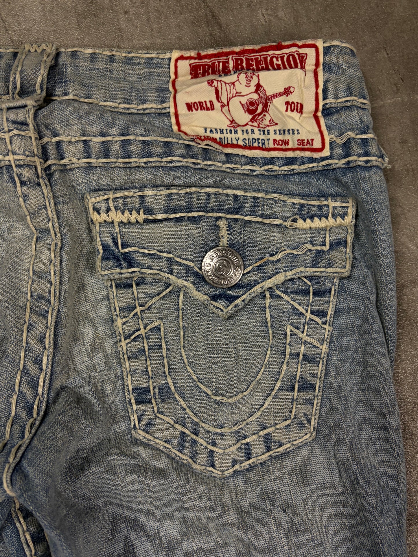True Religion Y2K Flared Jeans Vintage