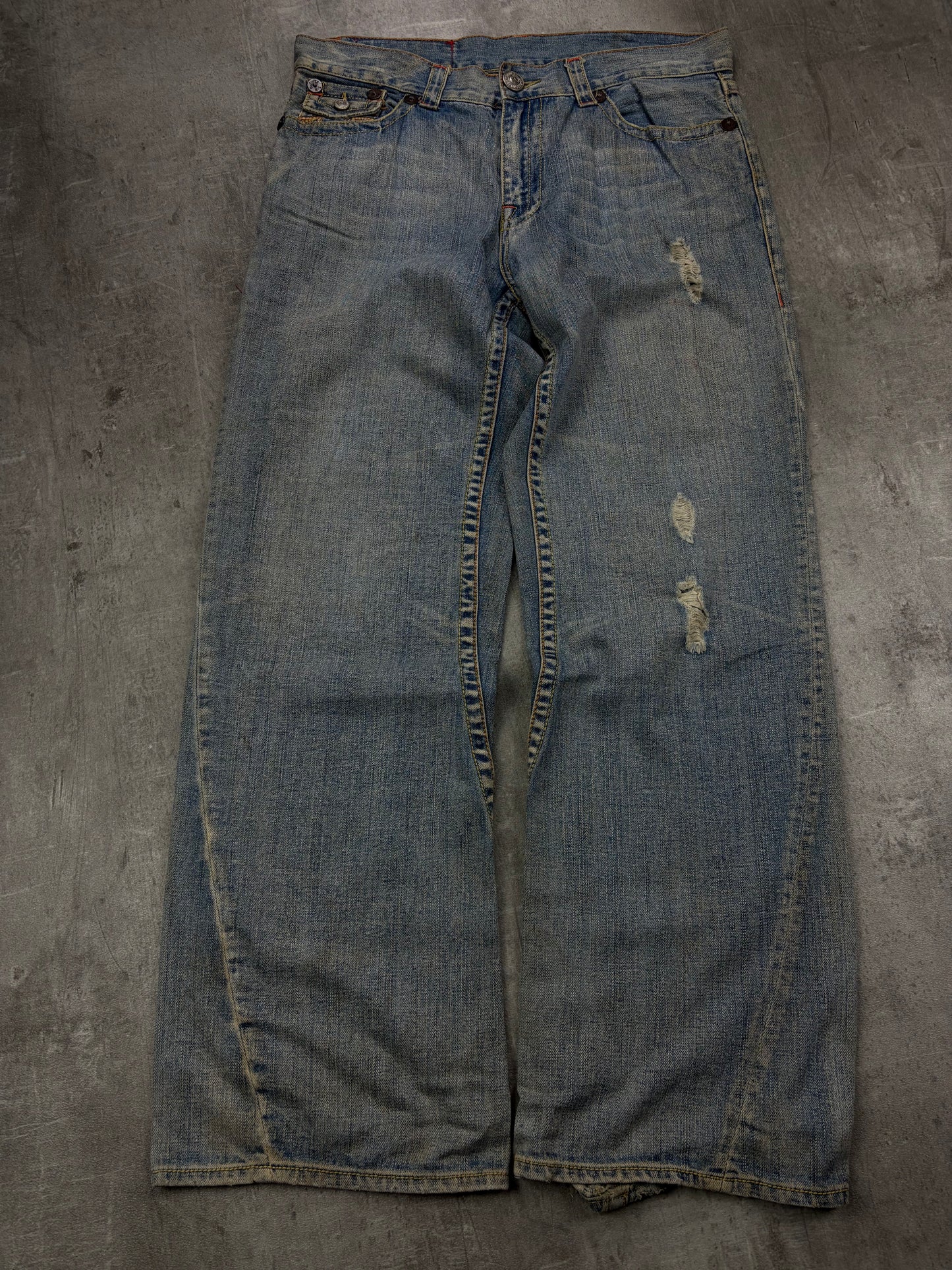 True Religion Jeans Bootcut Herren Vintage