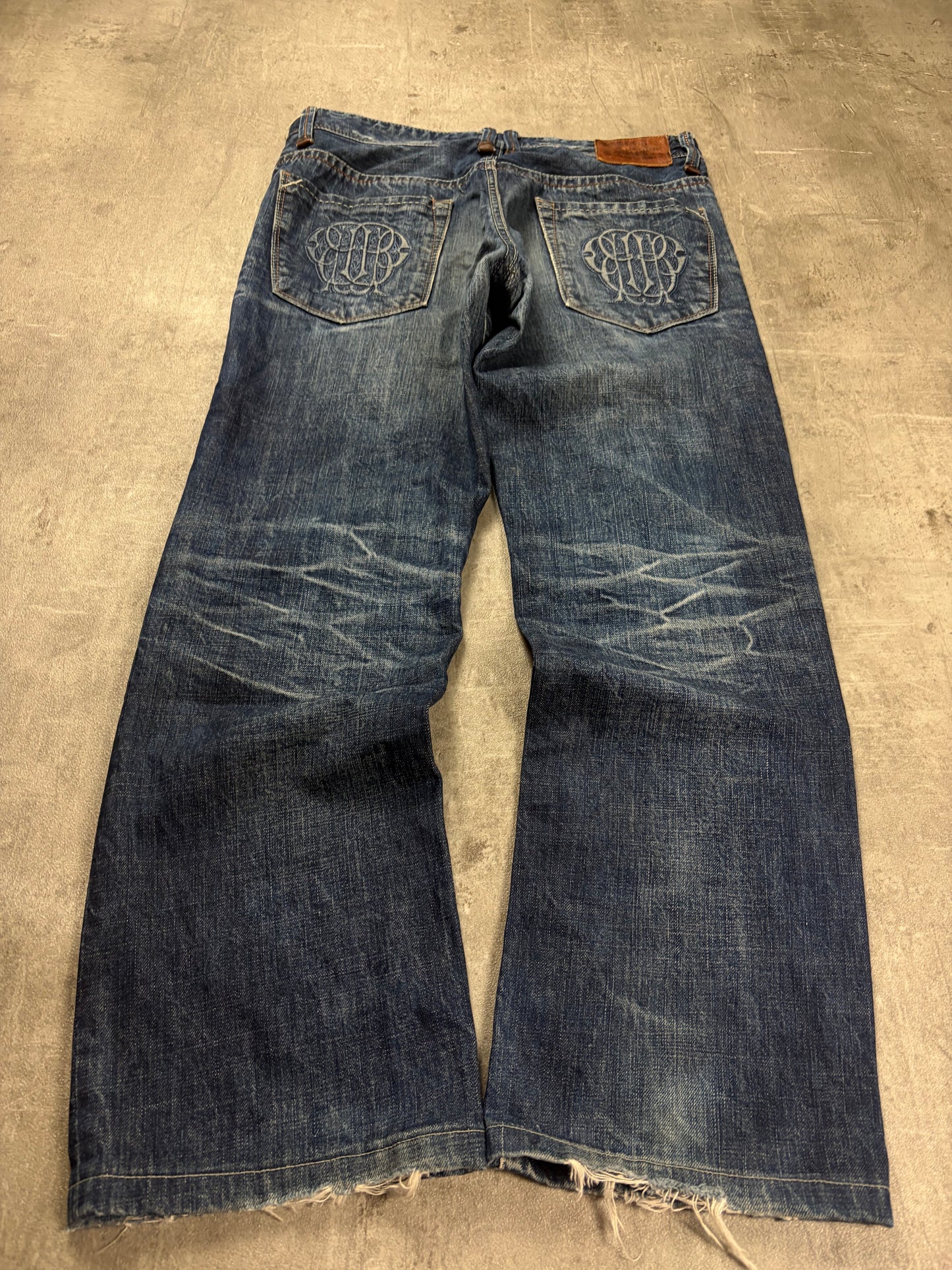 Japanstyle Y2k washed Straight Fit Jeans
