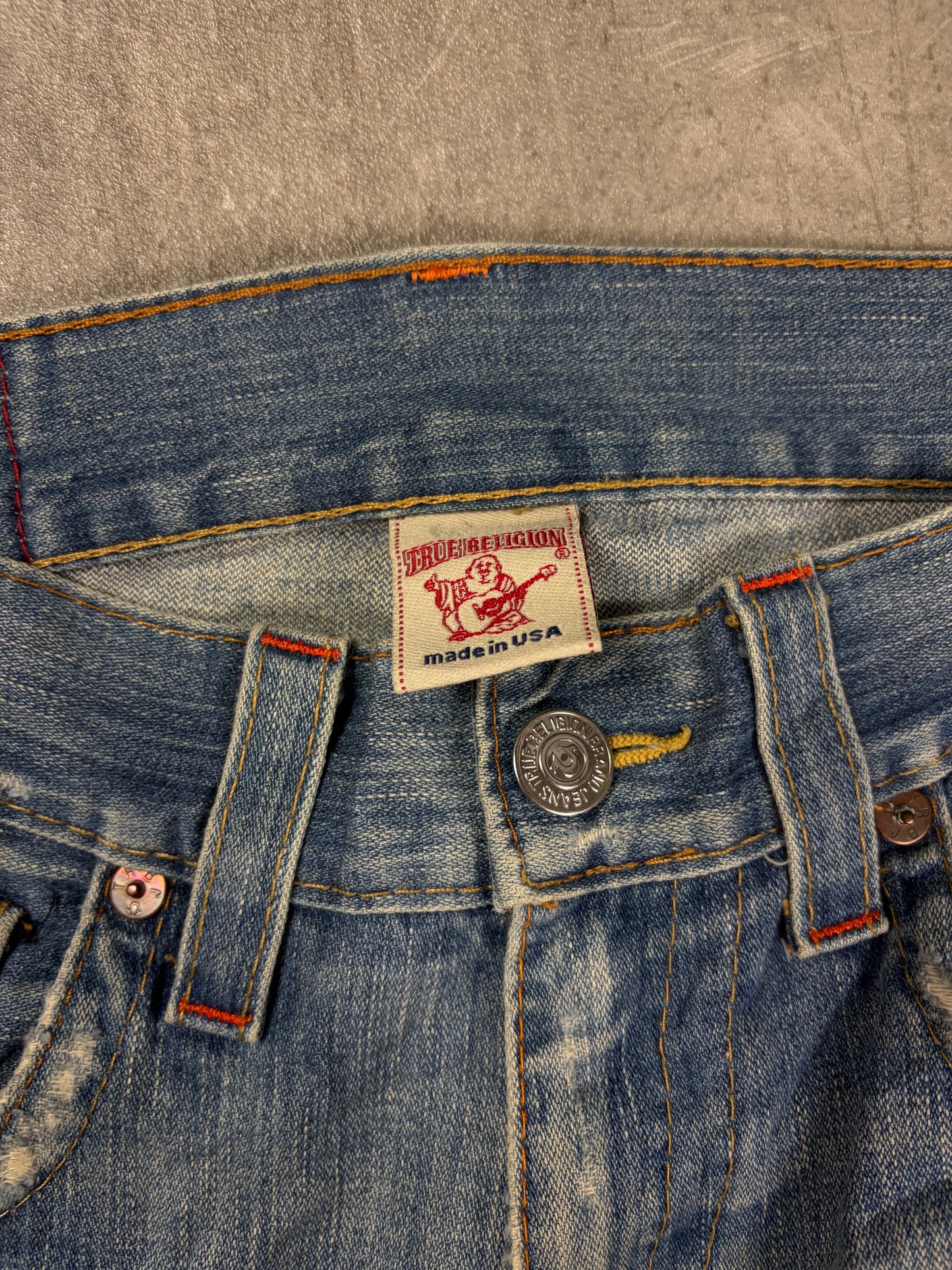 Rare Vintage True Religion Loose Fit Baggy Denim Pasha Jeans Pasha Style