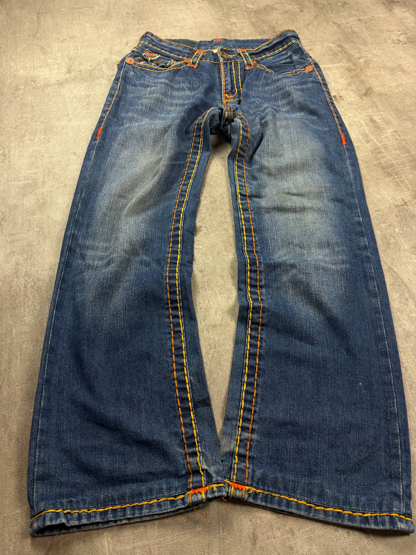 Vintage Bootcut True Religion Y2k Baggy Jeans Denim