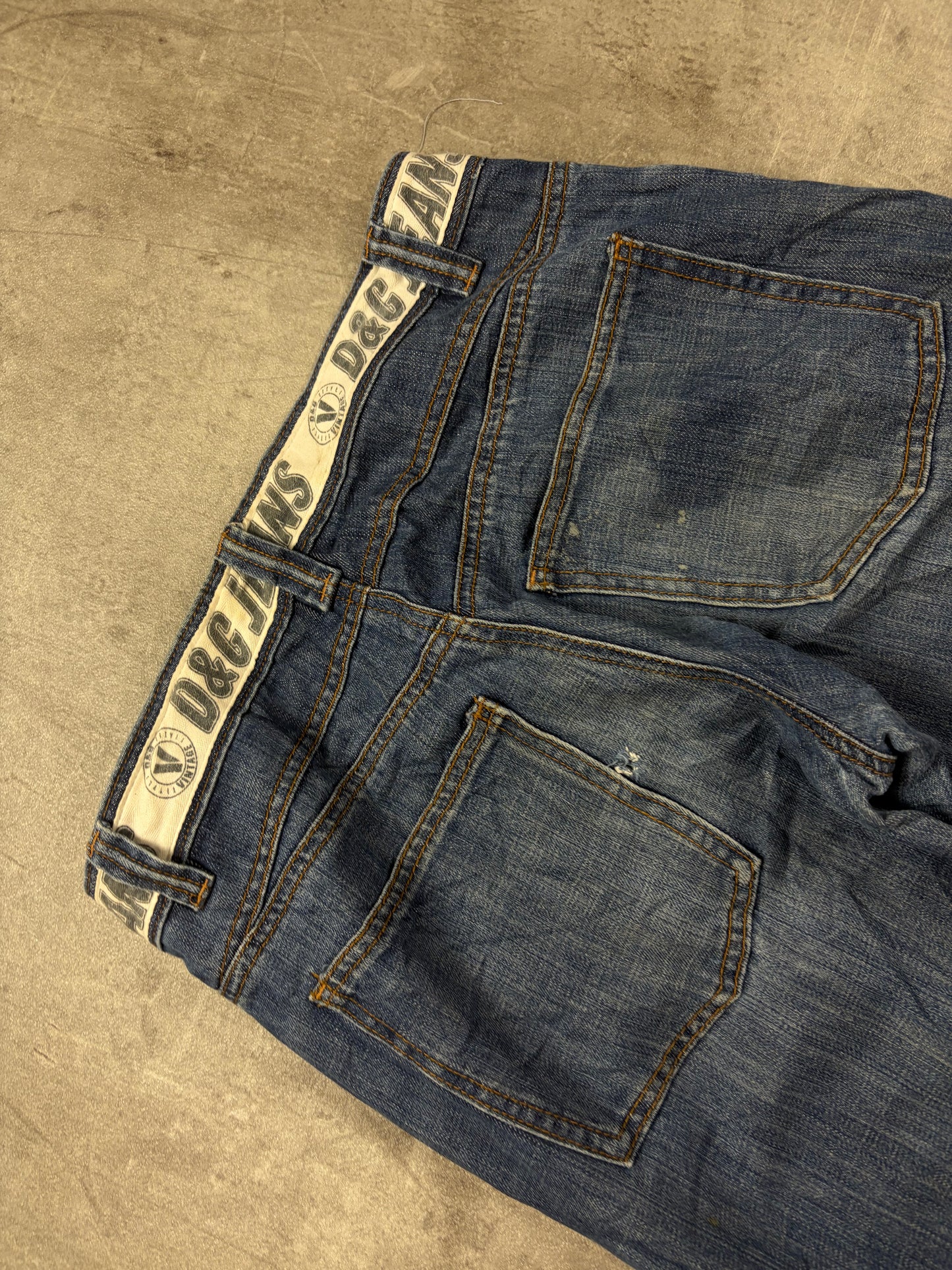 Dolce Gabbana Herren Jeans Straight Bootcut Casual Streetwear