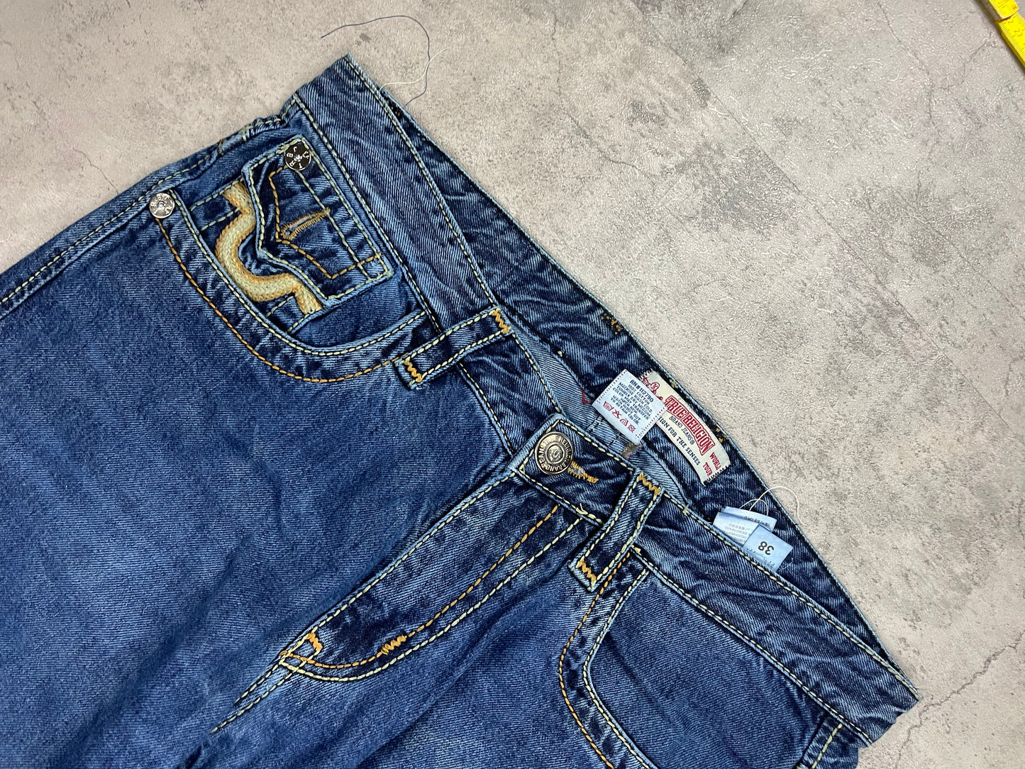 Rick Relaxed Straight True Religion Jeans