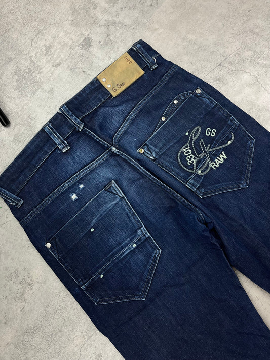 Embroidered G-Star RAW Baggy Jeans Y2k Vintage