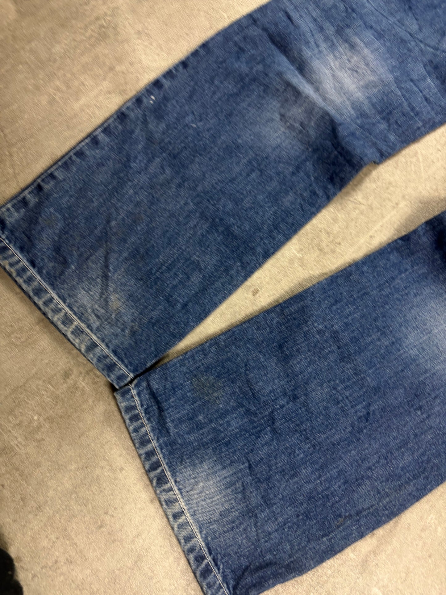 Armani Y2k Vintage Baggy Straight Fit Jeans Pasha Style