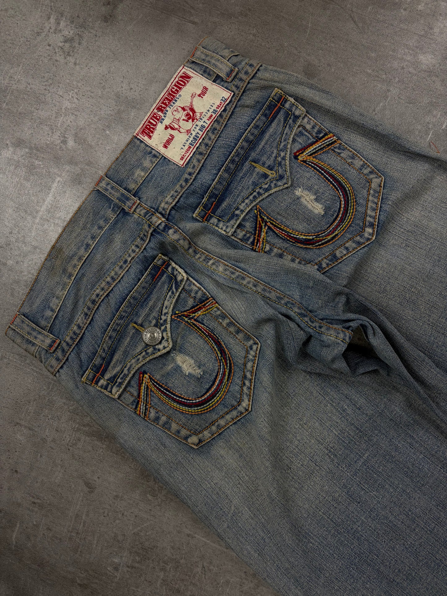 True Religion Jeans Bootcut Herren Vintage