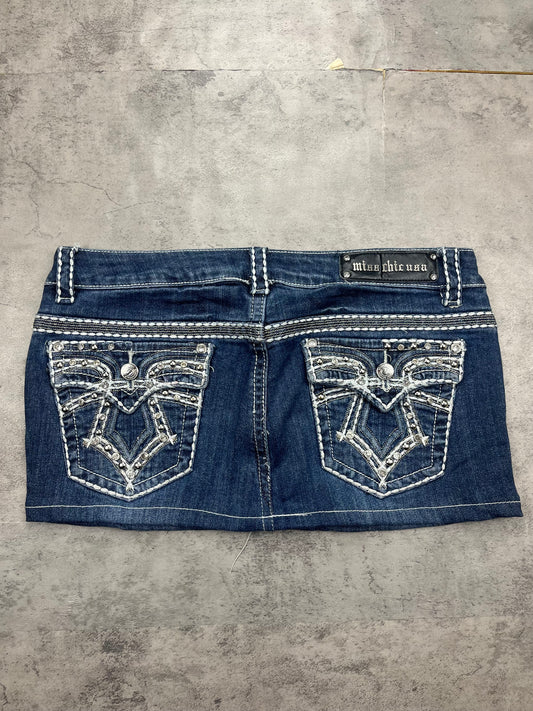 Mini Miss chic USA Jeans Rock Vintage