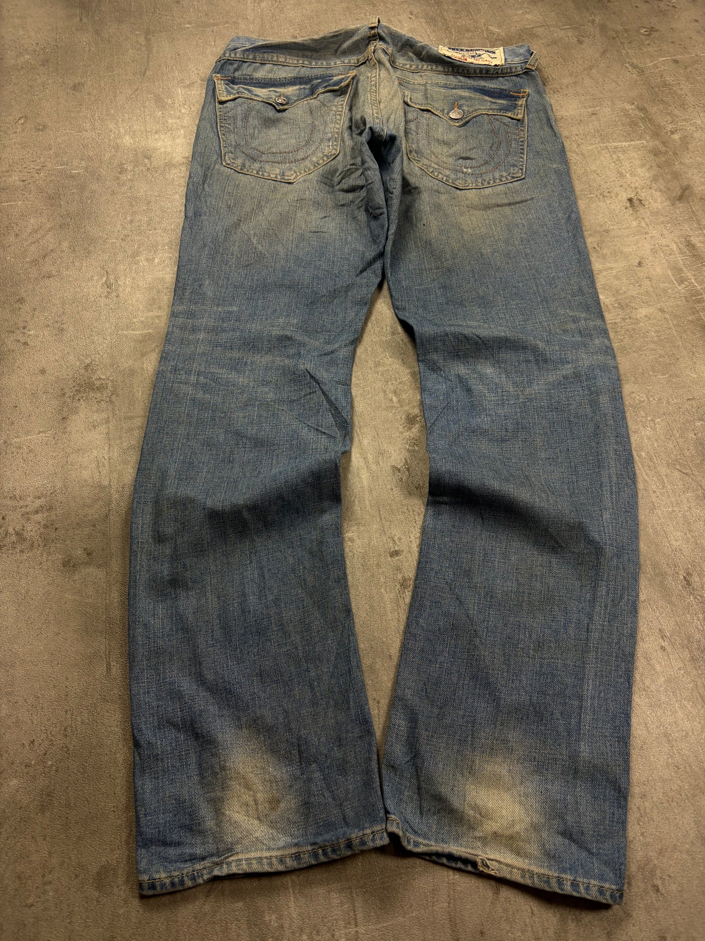 Rare Vintage True Religion Loose Fit Baggy Denim Pasha Jeans Pasha Style