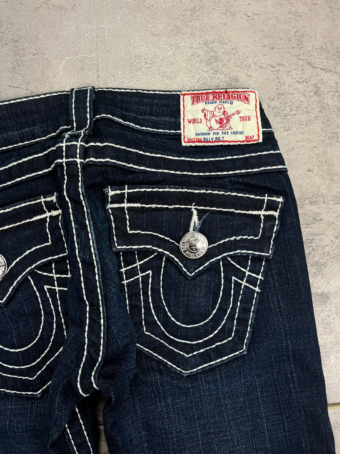 True Religion Vintage Low Rise Flared Y2K Bootcut Jeans
