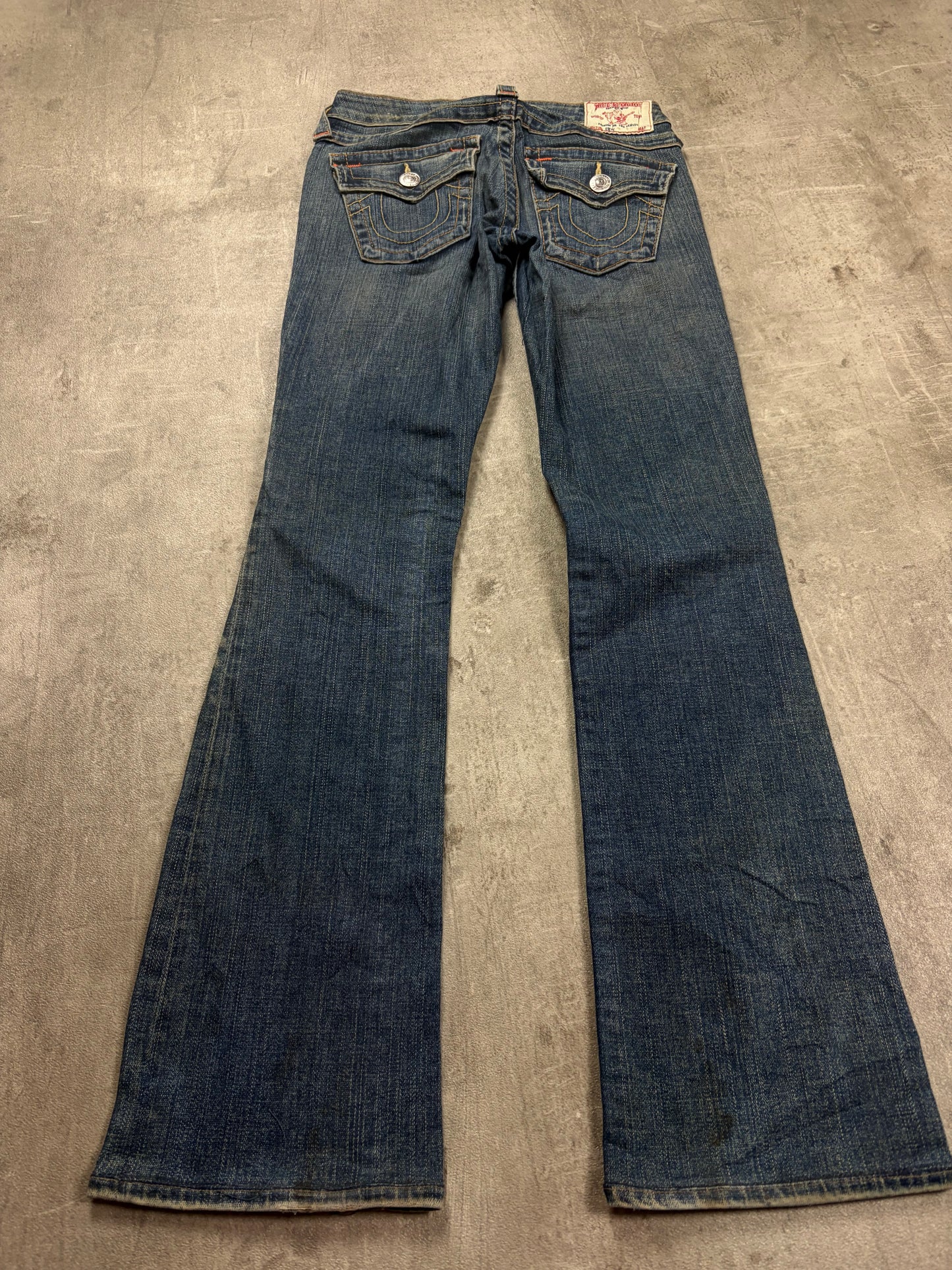 Vintage true religion lowrise flared lowwaist bootcut y2k jeans