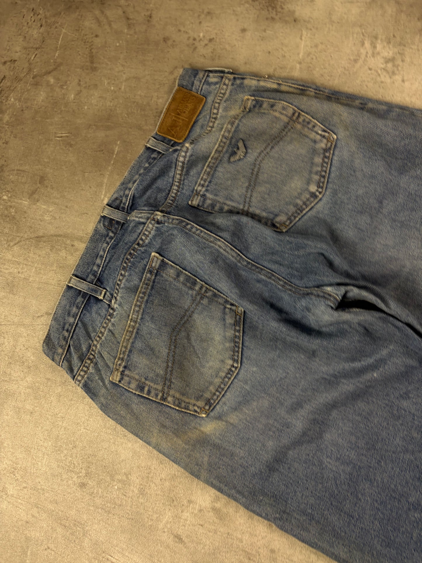 Armani Y2k Baggy Vintage Jeans Pasha Style