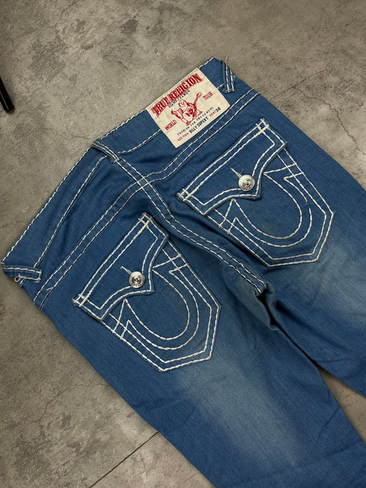 Vintage Y2k True Religion Skinny Straight Jeans Pasha Style