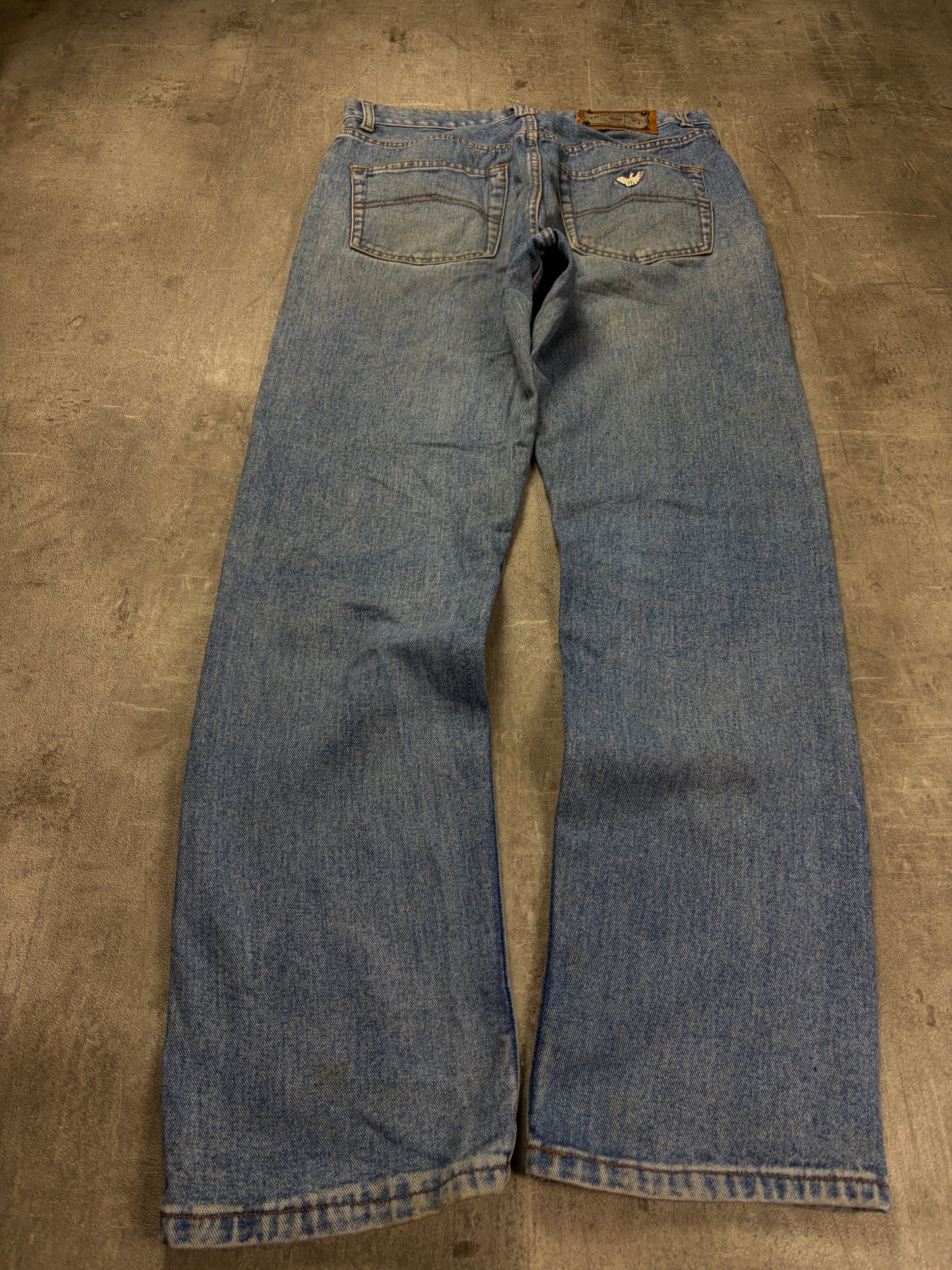 Armani Vintage Y2k Baggy Jeans Pasha Style