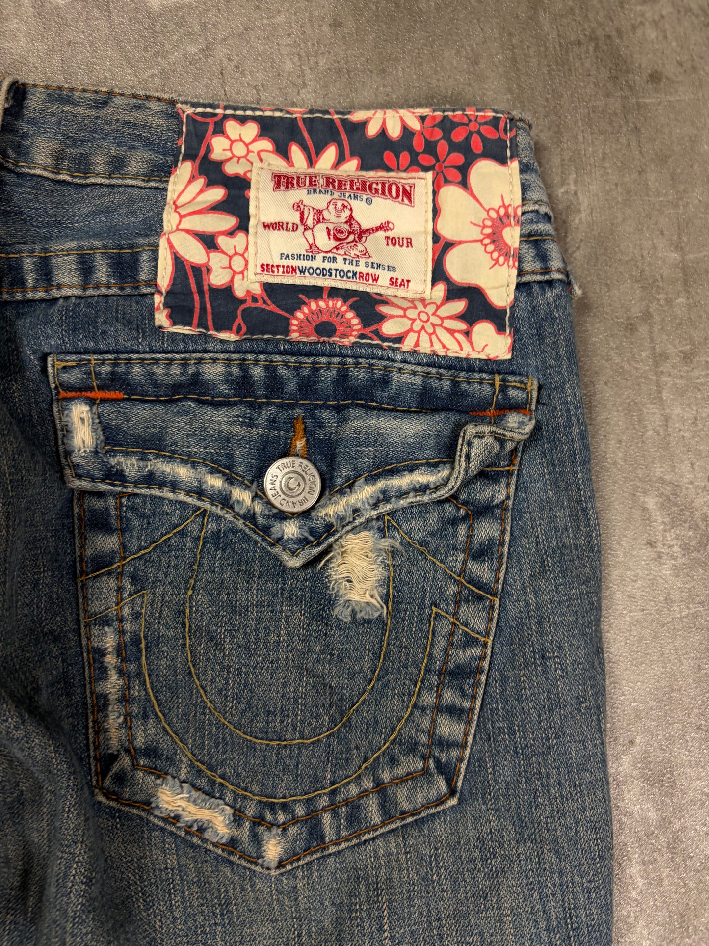 True Religion Lowwaist Y2K Jeans Bootcut