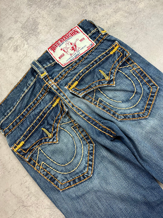 Vintage Straight True Religion Jeans Rare Bootcut