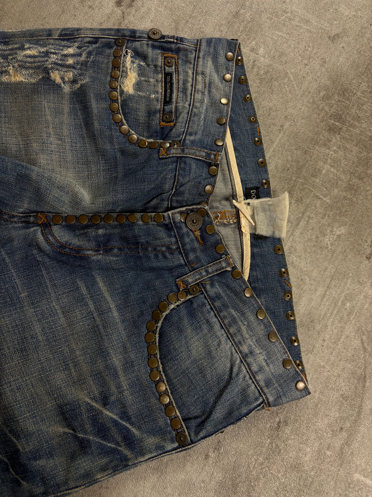 Vintage Dolce Gabbana Straight Jeans