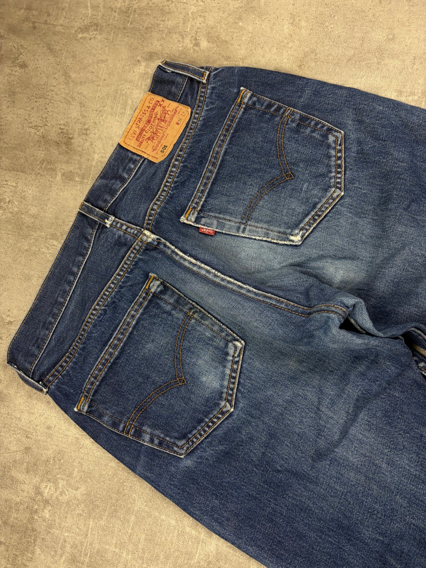 Levis 501 Herren Jeans Straight Bootcut Pasha Style