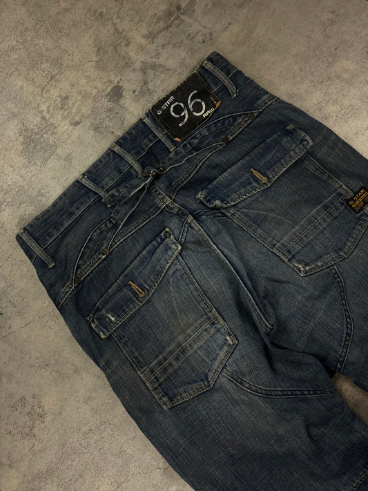 Vintage G-Star RAW Baggy Washed Jeans Y2k Pasha Style