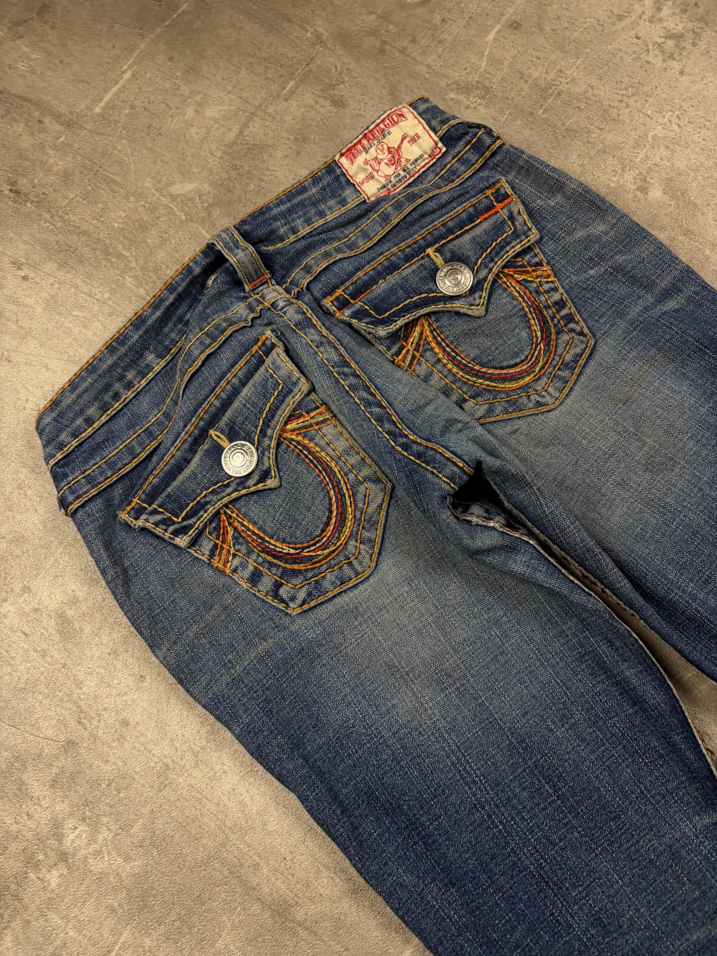 true religion jeans vintage bootcut low waist