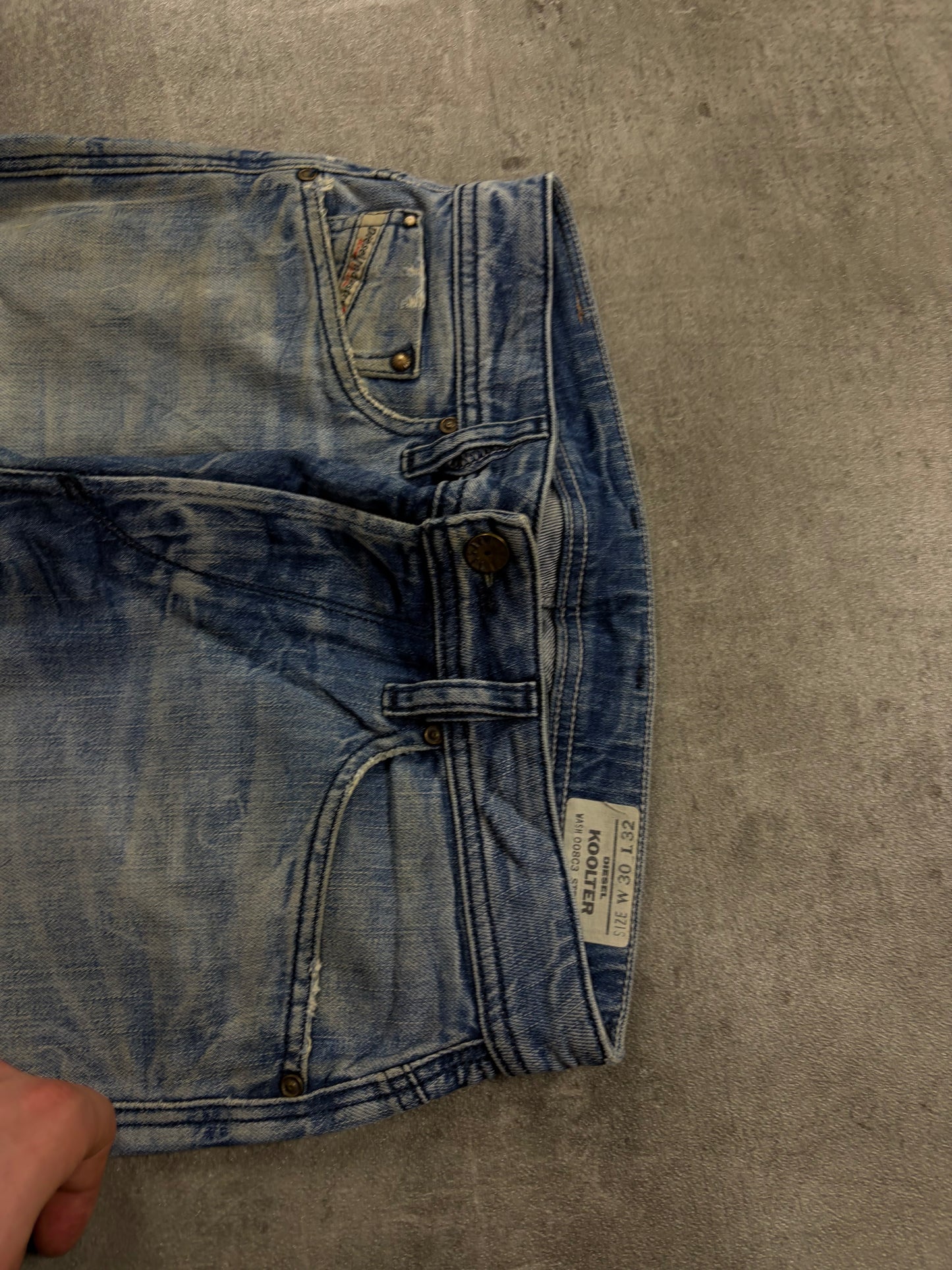Vintage Diesel Y2k Straight Jeans Pasha Style