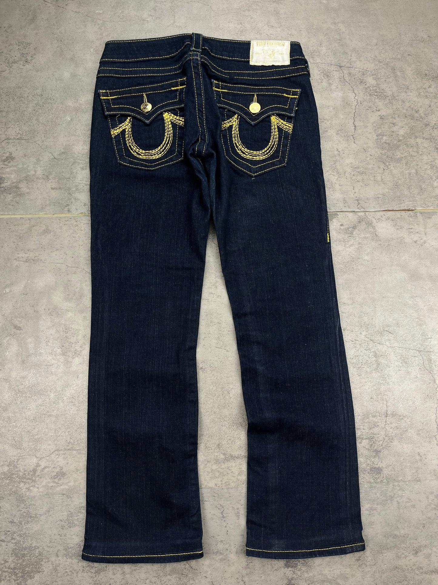 True Religion Y2K Retro Low Waist Bootcut Flared Denim Rare