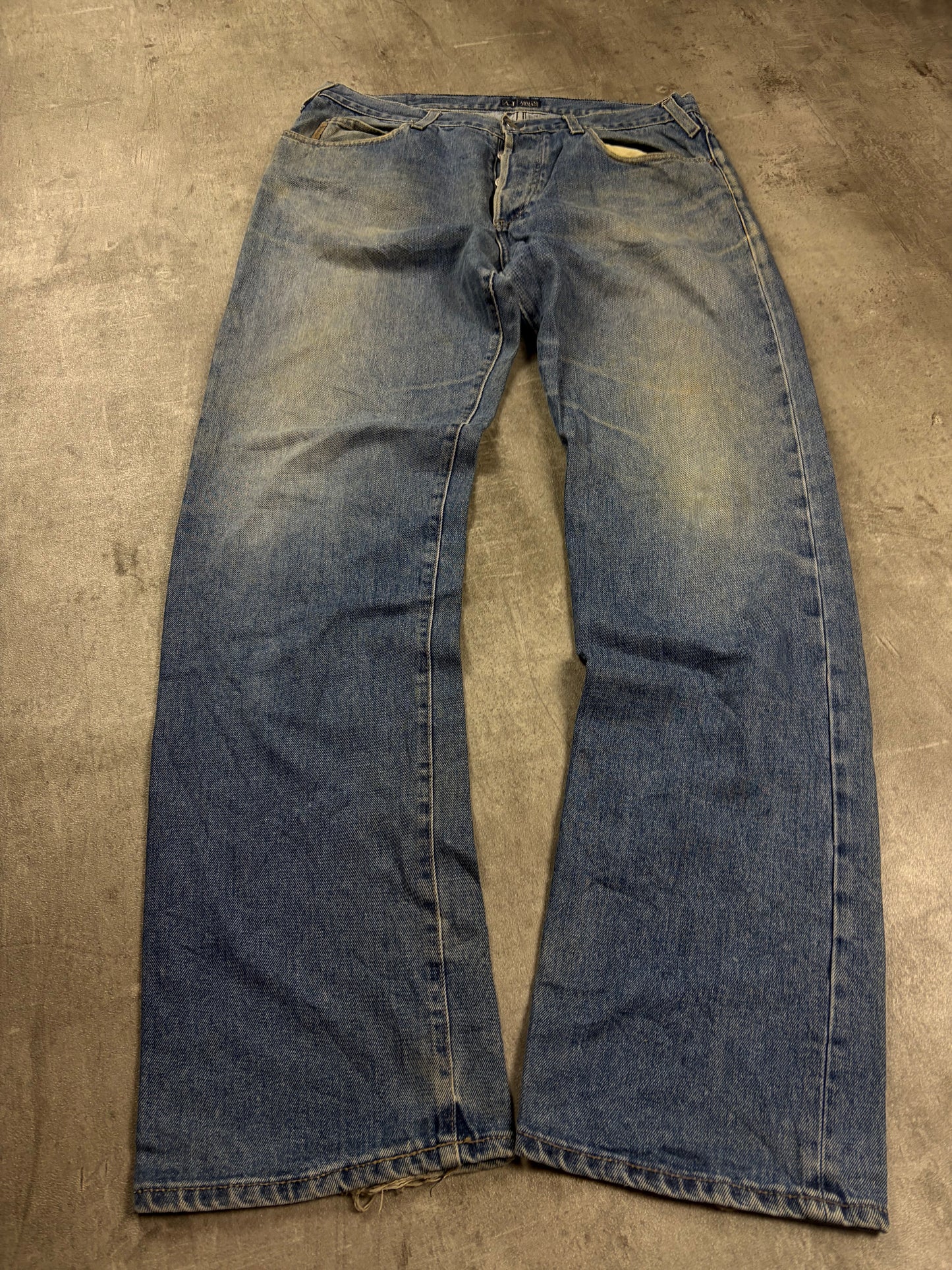 Armani Y2k Baggy Vintage Jeans Pasha Style