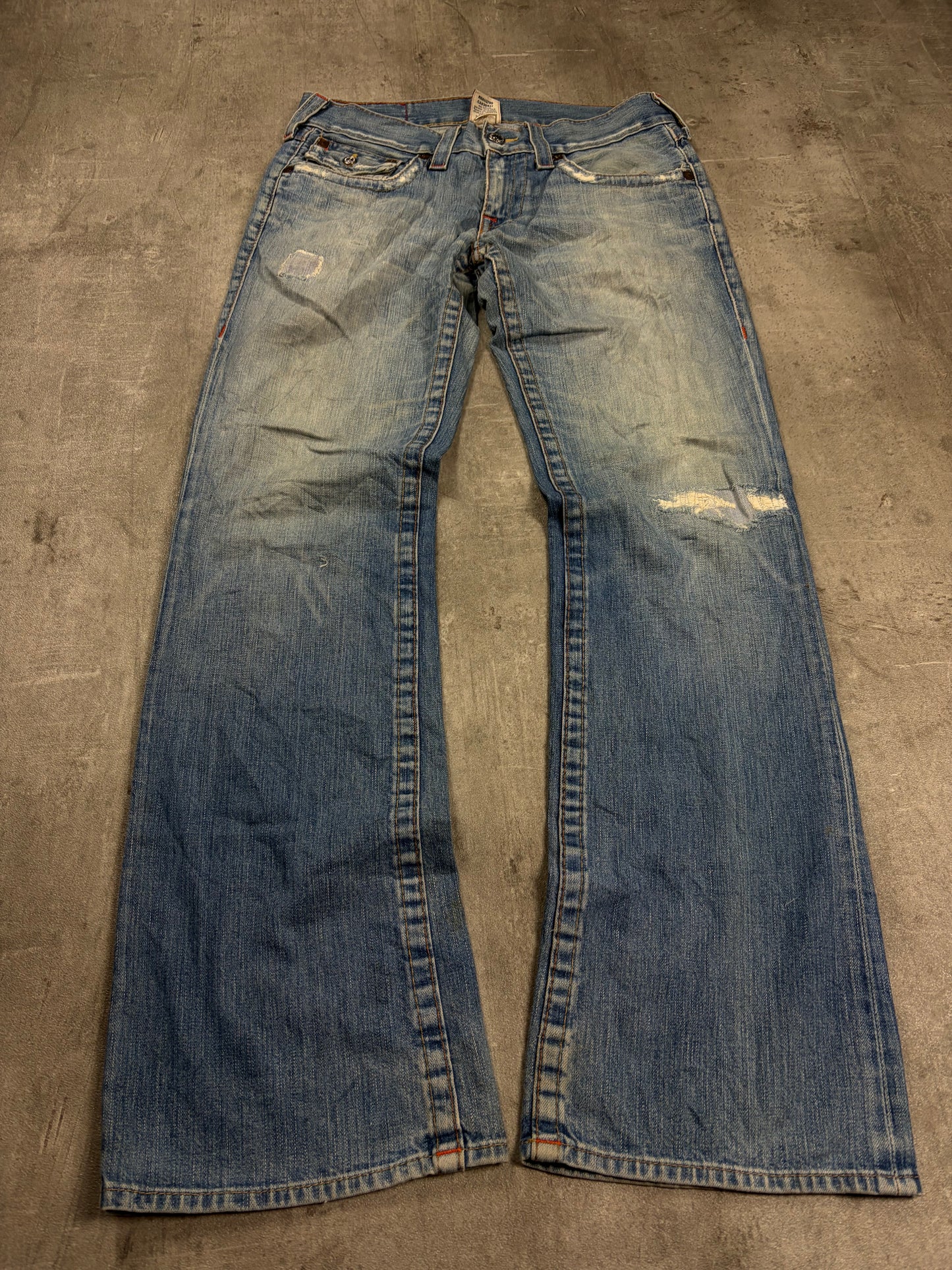 Rare Vintage True Religion Loose Fit Baggy Denim Pasha Jeans Pasha Style